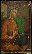 Justus van Gent Dante Alighieri oil on canvas